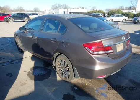 2014 Honda Civic Ex из США, поврежденный, VIN 2HGFB2F80EH543947